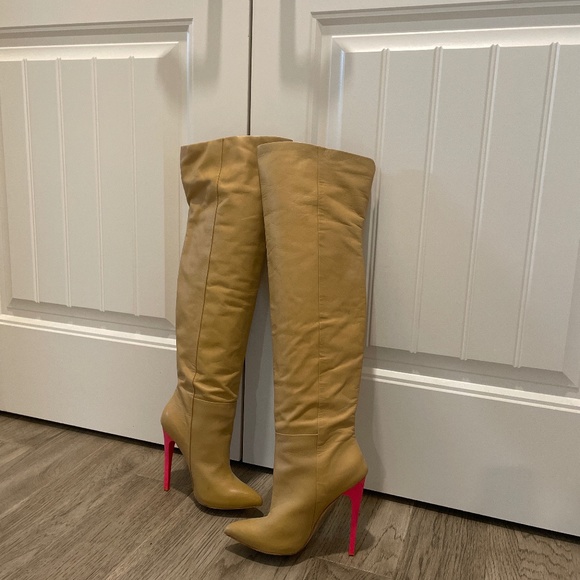 L.A.M.B. By Gwen Stefani over the knee boots - Picture 12 of 12